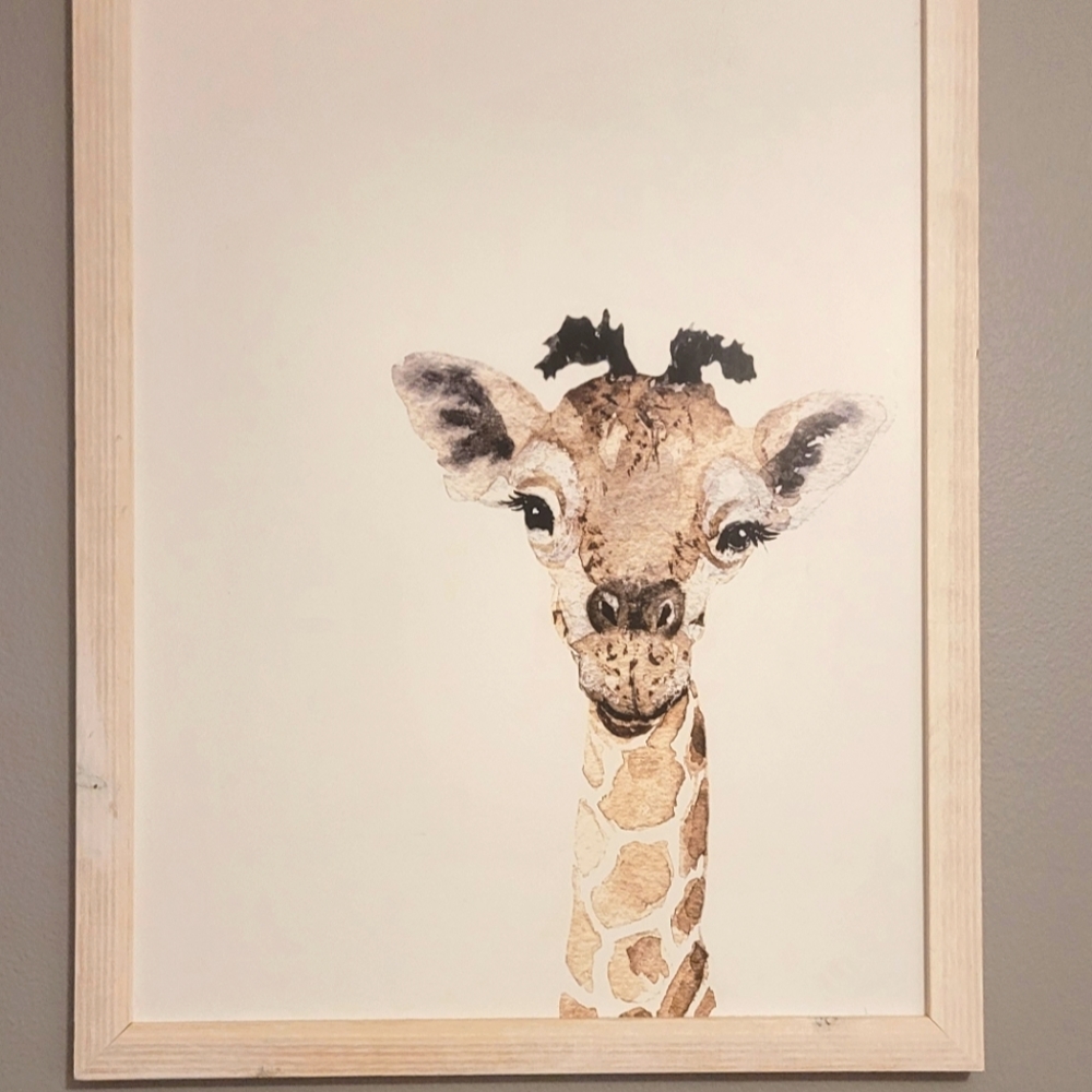 Giraffe wall art
